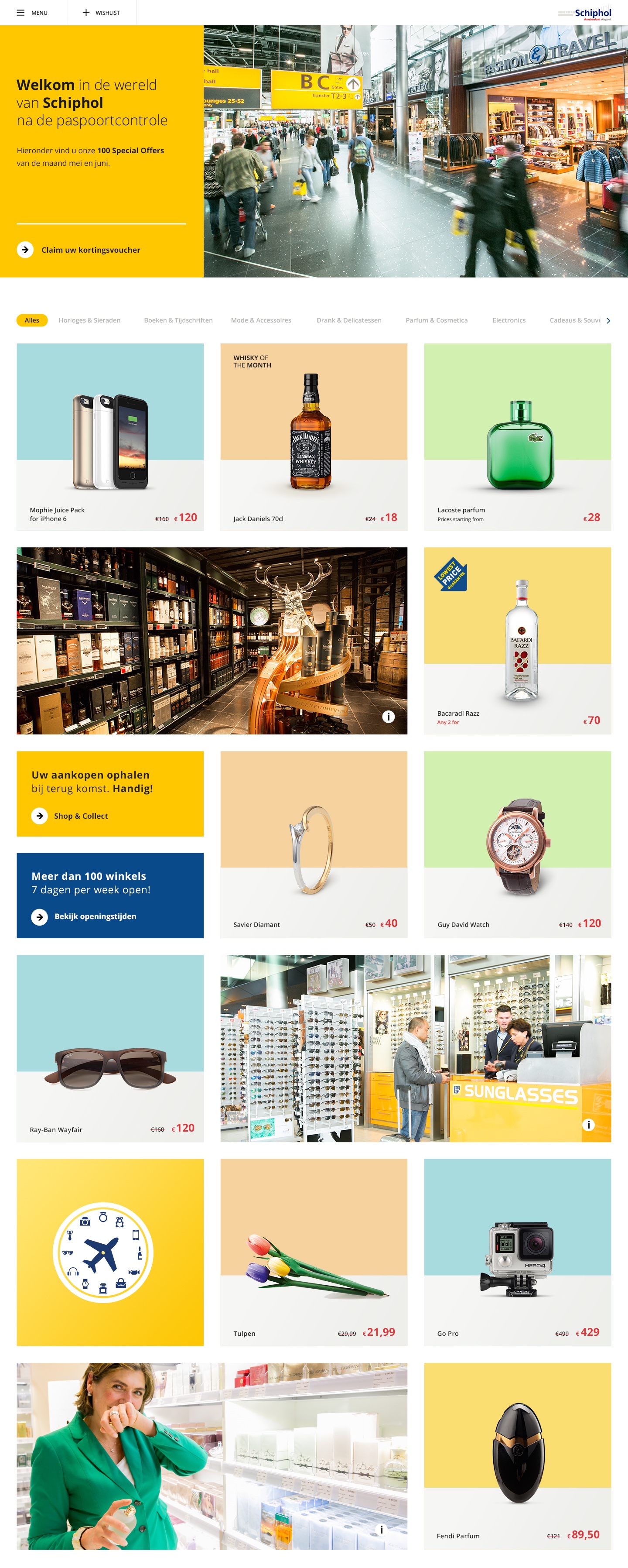 Schiphol SeeBuyFly Happy Hour