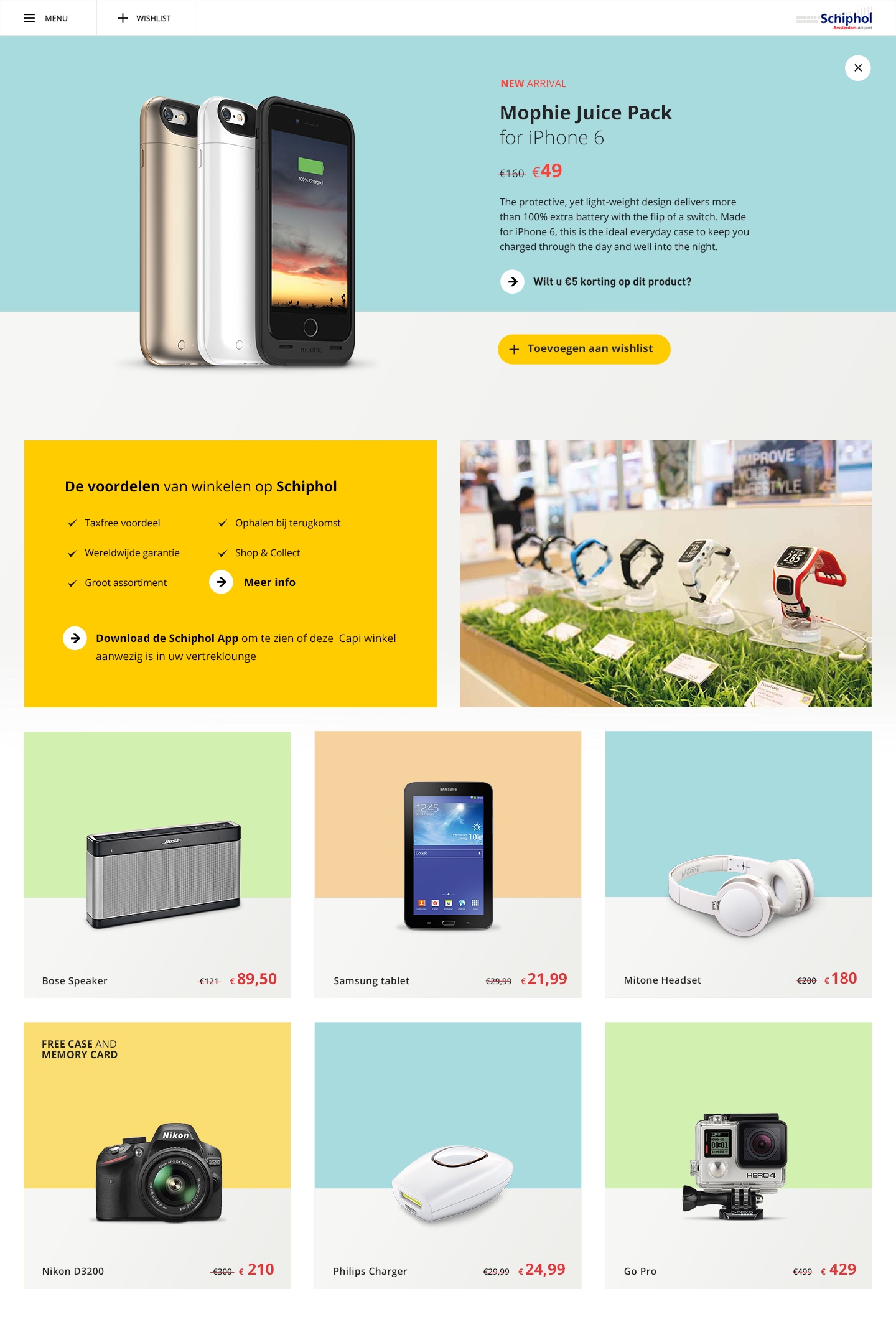 Schiphol SeeBuyFly Happy Hour