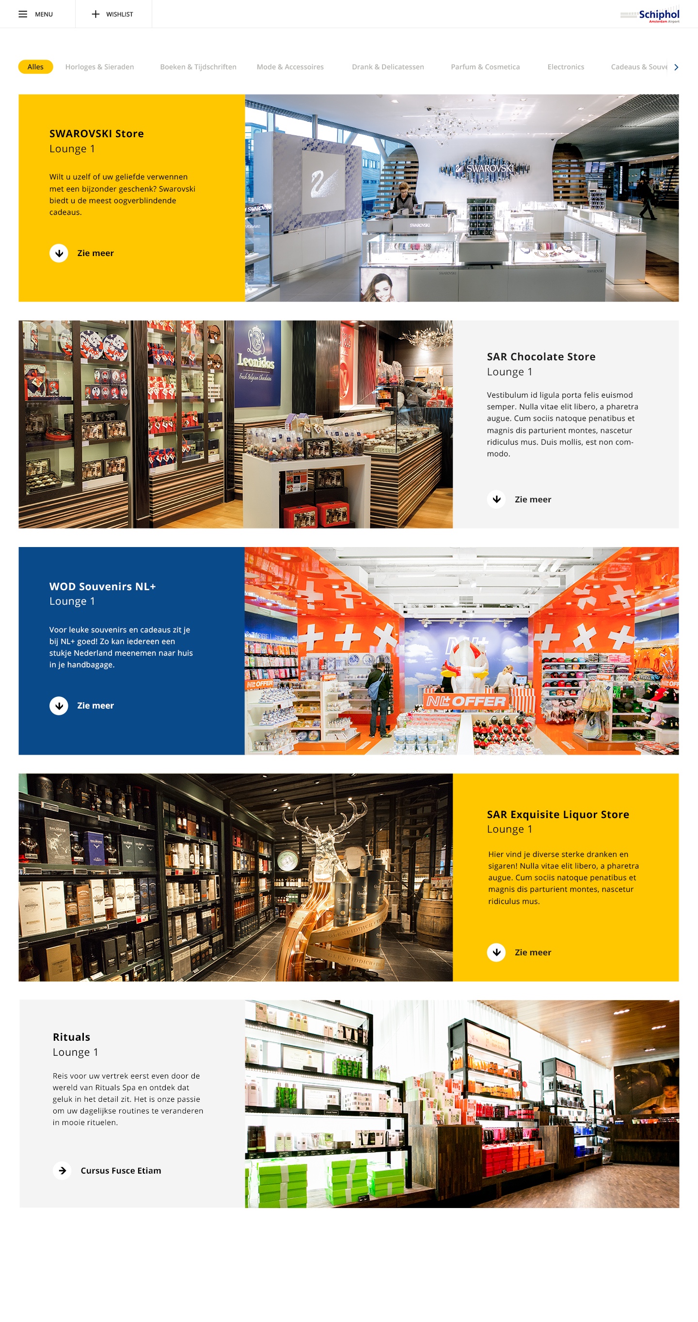 Schiphol SeeBuyFly Happy Hour